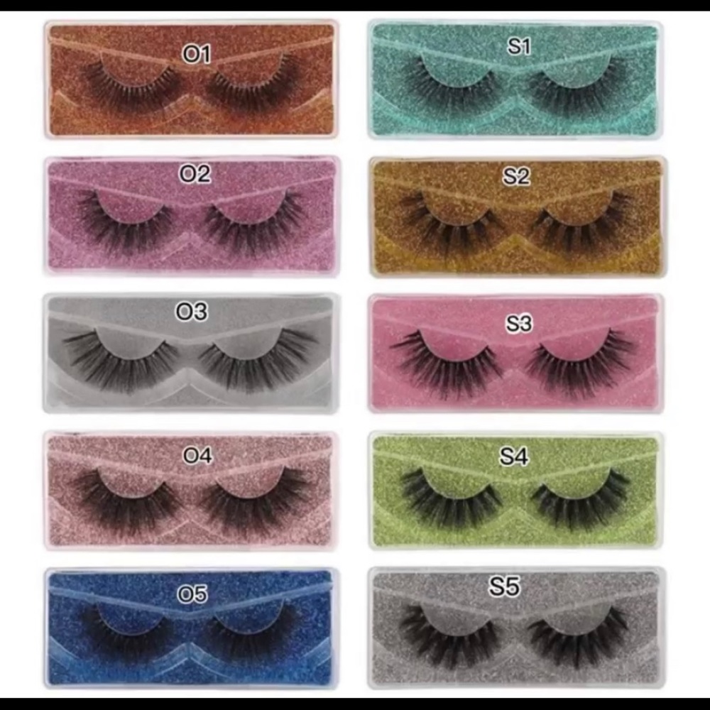 Mixed lashes